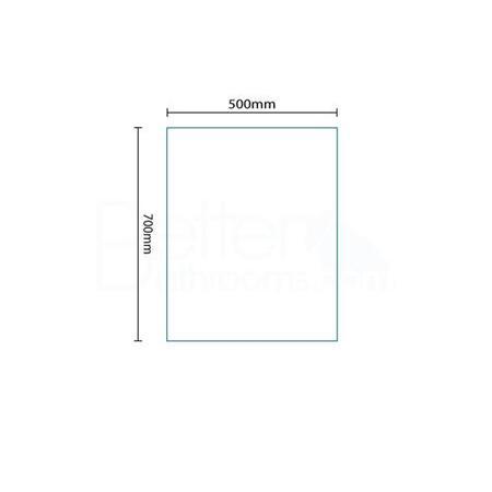 Leila Demista Illuminated Mirror 700(H) 500(W)