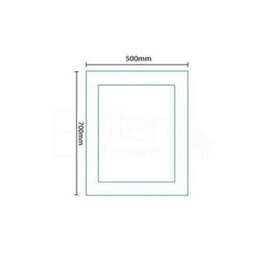 Bathroom Mirror 500 x 700mm - Lola Range