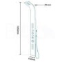 AquaUno Thermostatic Shower Tower Panel