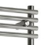 800 x 500 Beta Heat Bar On Bar Heated Towel Rail