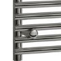 800 x 500 Beta Heat Bar On Bar Heated Towel Rail