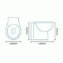 Tampa  Back to Wall Toilet