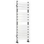 Beta Heat 1300 x 500mm Flat Chrome Heated Towel Rail