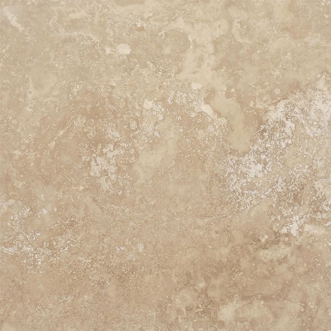 Premium Classic Beige Square Honed & Filled Travertine