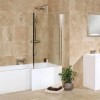 Premium Classic Beige Square Honed &amp; Filled Travertine