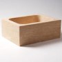 Travertine Rectangular Bowl