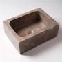 Fantastic Brown Rectangular Basin