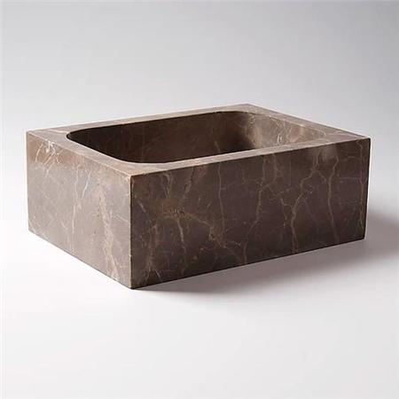 Fantastic Brown Rectangular Basin