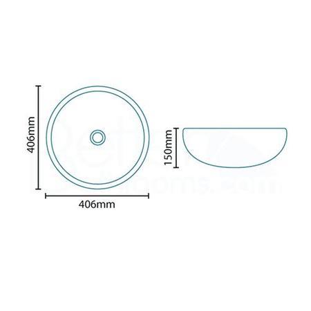Fantastic Brown Round Basin