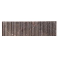 Fantastic Brown Bamboo Borders Wall Tile