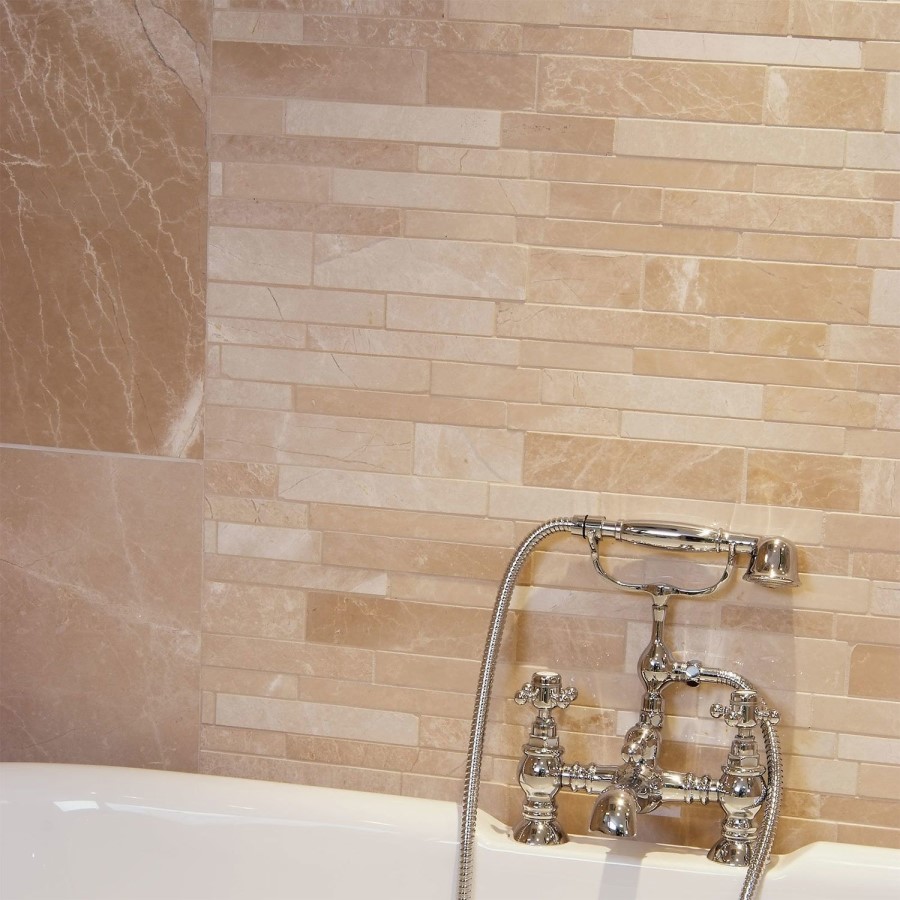 Aegean Cream Kragos Polished Wall/Floor Mosaics