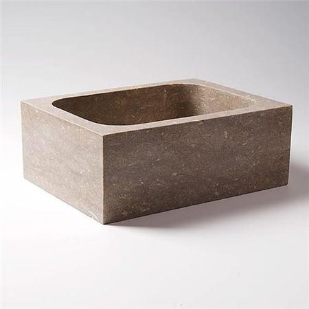 Fossil Grey Rectangular Basin