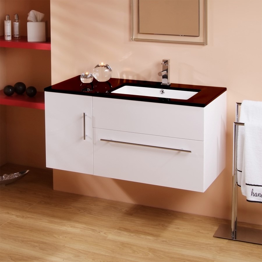 1000mm Wall Hung Vanity Basin Unit - Eden Range