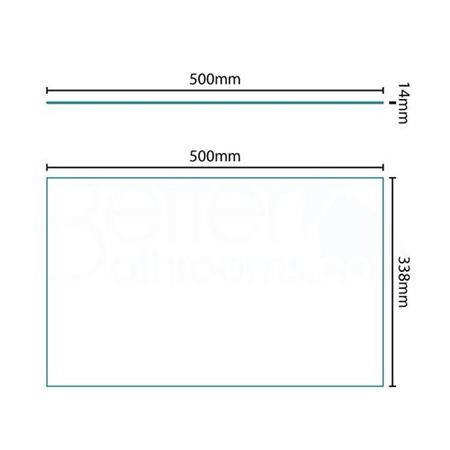 Windsor WC Black Worktop