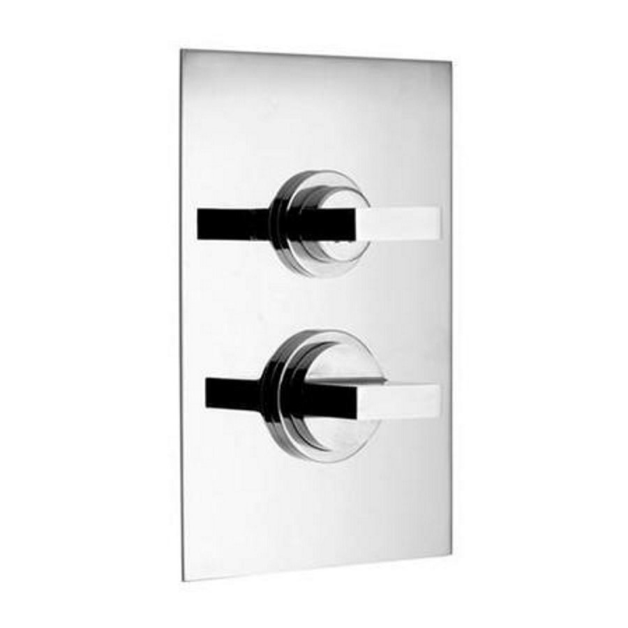 Concealed Dual Control Thermostatic Shower Valve - Geo Range