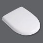 GRADE A2 - Veneto Soft Close White Toilet Seat