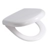 GRADE A2 - Veneto Soft Close White Toilet Seat