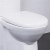 GRADE A2 - Veneto Soft Close White Toilet Seat
