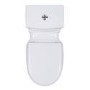 GRADE A2 - Veneto Soft Close White Toilet Seat