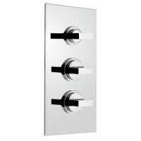 Concealed Triple Control Thermostatic Shower Valve - Geo Range