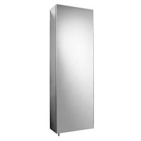 Stainless Steel Tall Mirrored Cabinet 900H 300W 140D