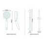 Neptune Multi Function Slide Shower Rail Kit