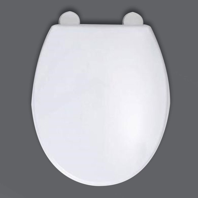 Universal White Toilet Seat