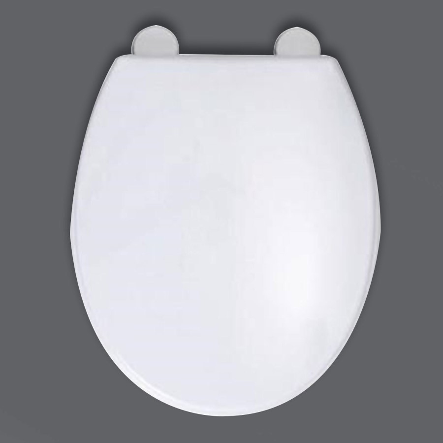 GRADE A1 - Universal White Toilet Seat