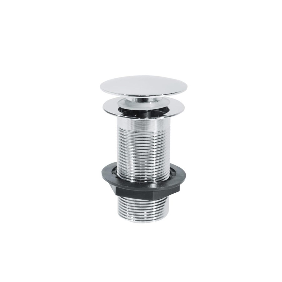 Premier Unslotted Push Button Basin Waste