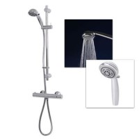 Jupiter Slide Shower Rail Kit with Minimalist Deluxe Valve