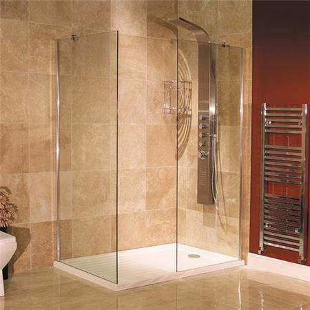 Walk In Glass Shower Screen - 1850 x 700 