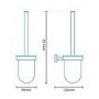 Life Toilet Brush & Holder - Clearance