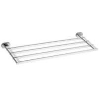 Life Wall Mounted Chrome Towel Shelf
