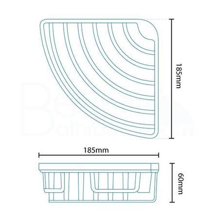 Removable Corner Basket