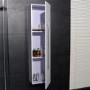 Aspen 140cm White Side Cabinet