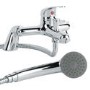 Chrome Bath Shower Mixer Tap - Alfa