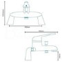 Chrome Bath Shower Mixer Tap - Alfa