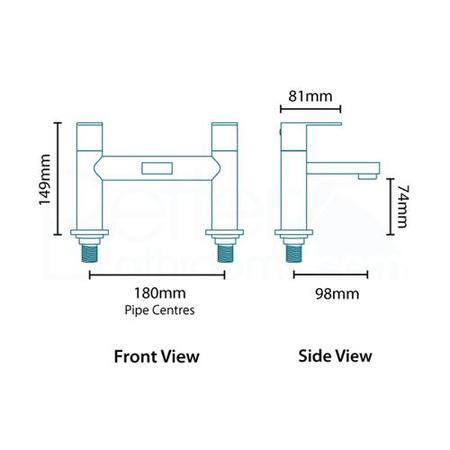 Loop Bath Filler Tap