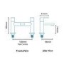 Loop Bath Filler Tap