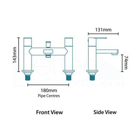 Loop Bath Shower Mixer Tap