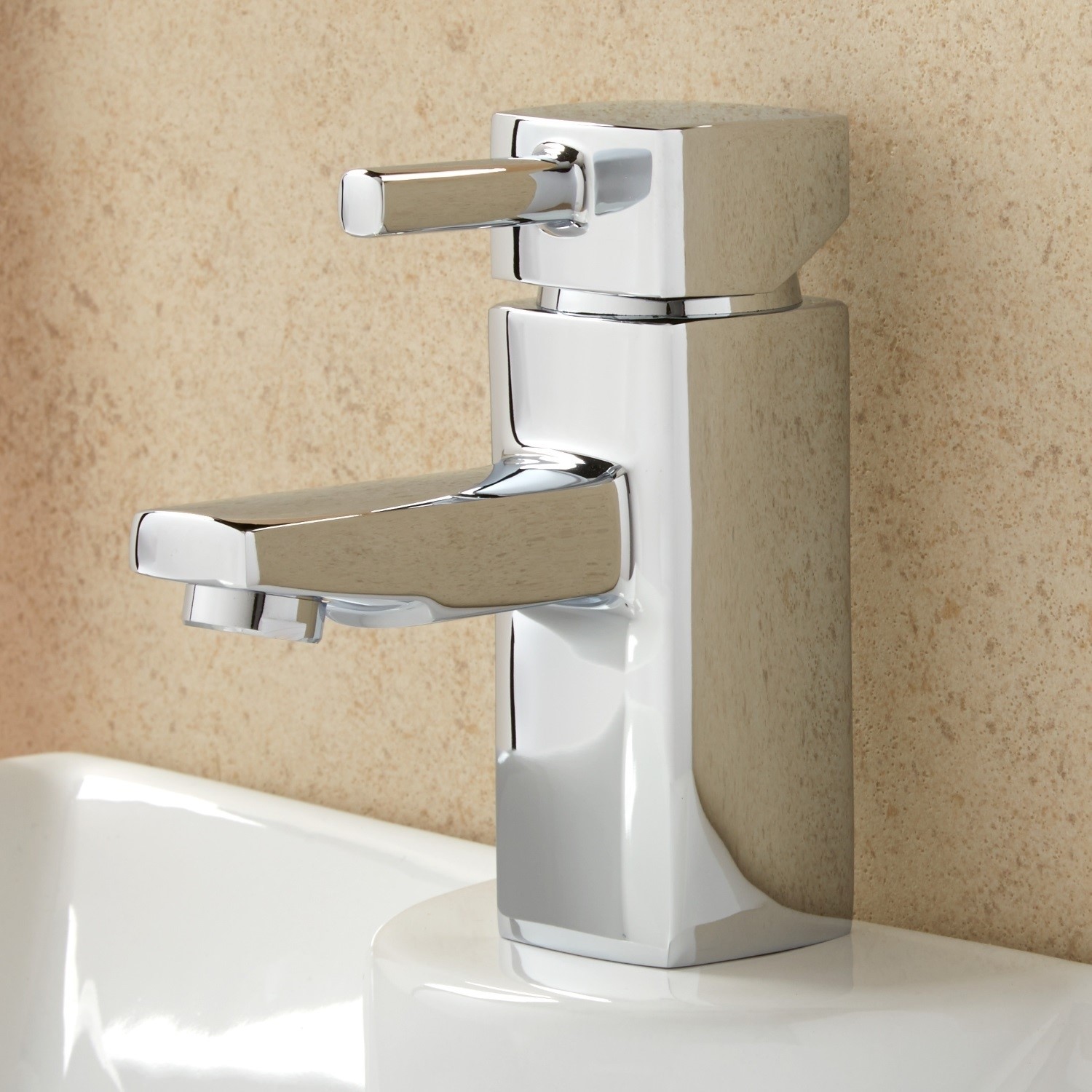 Chrome Mono Basin Mixer Tap - Form - Better Bathrooms