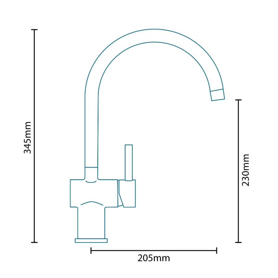 Cali Kitchen Mixer Tap