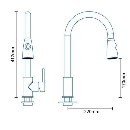 Santorini Kitchen Mixer Tap