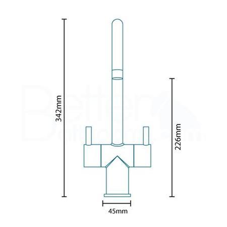 Inca Kitchen Mixer Tap