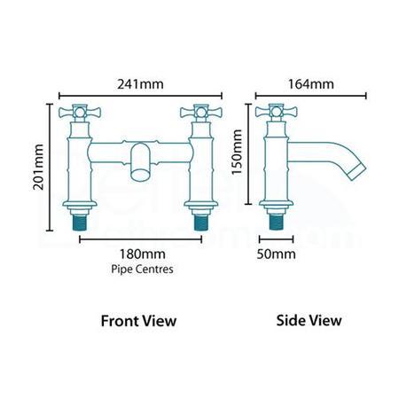 Glenham Cross Bath Filler