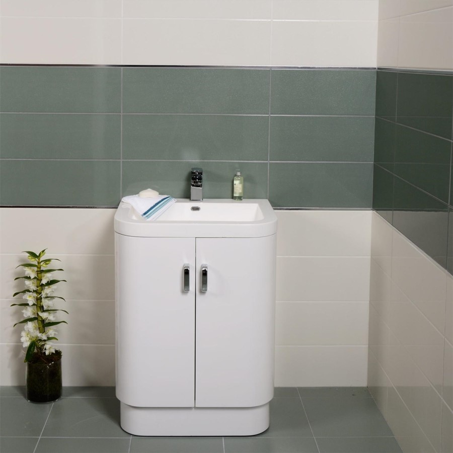 Rays White Wall Tile
