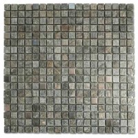 Porto Stone and Metal Effect Wall Mosaic