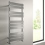 Lorenzo Beta Heat 1000 x 450mm Flat Chrome Heated Towel Rail