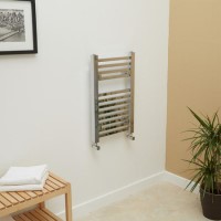Beta Heat 650 x 400mm Square Chrome Heated Towel Rail