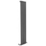 Vega Beta Heat 1800 x 300mm Anthracite Heated Radiator